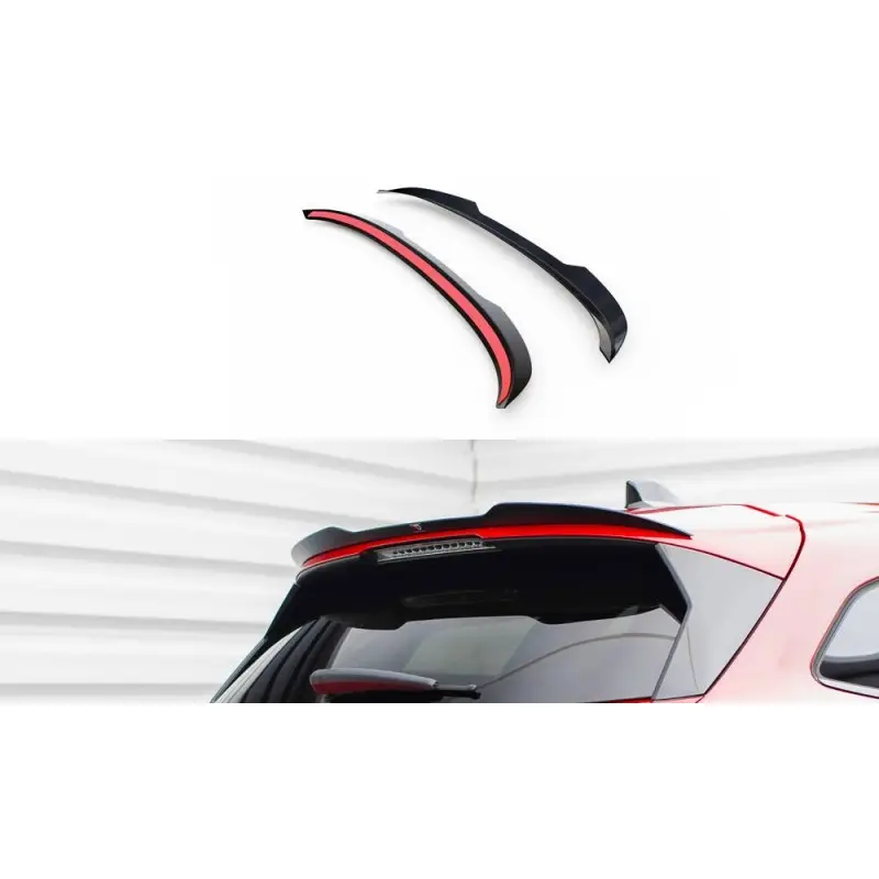 SPOILER CAP PEUGEOT 308 SW MK3 - MAXTON DESIGN - FINITION NOIR BRILLANT Dernier Modèle