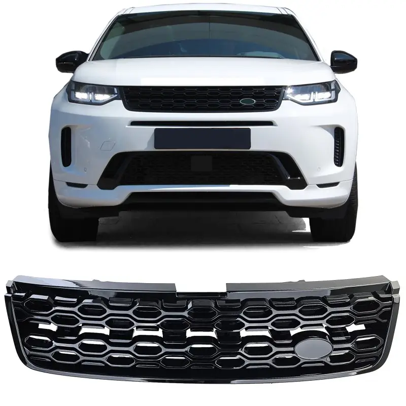 Achetez Aujourd’hui CALANDRE AVANT LOOK SPORT POUR LAND ROVER DISCOVERY SPORT (20-23) - FINITION NOIR BRILLANT - GRIS