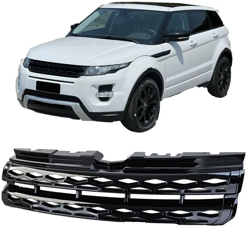 CALANDRE AVANT LOOK SPORT POUR RANGE ROVER EVOQUE (11-15) - FINITION NOIR BRILLANT Réduction