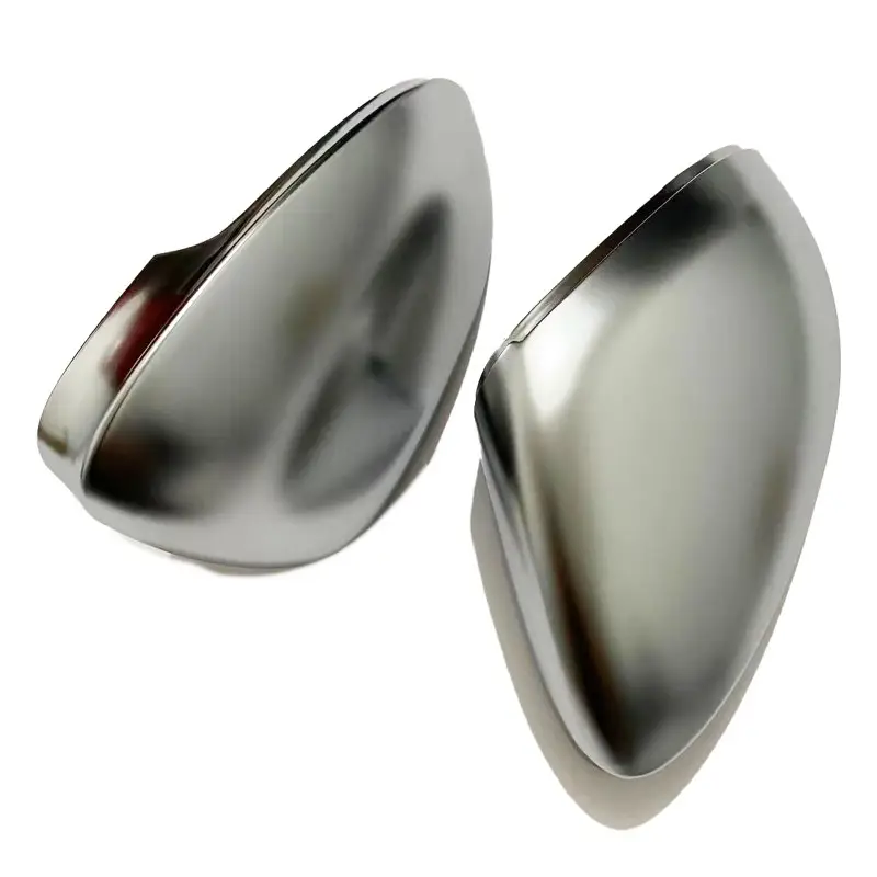 SET DE 2 COQUES DE RÉTROVISEURS ALU BROSSÉ LOOK R POUR VW GOLF 8 / VW ID-3 (19-24) SANS SIDE ASSIST Marque