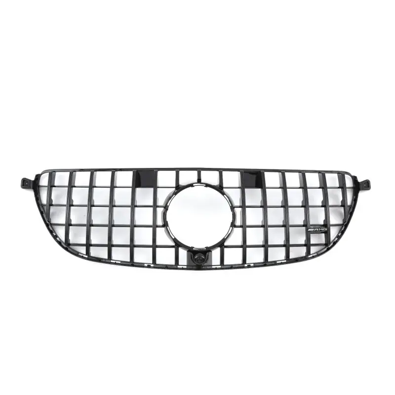 Expédition Rapide GRILLE DE CALANDRE LOOK GT - GTR PANAMERICANA POUR MERCEDES GLE 63AMG COUPE C292 (15-19) & GLE 63 AMG W166 GT OPTIK - FULL BLACK