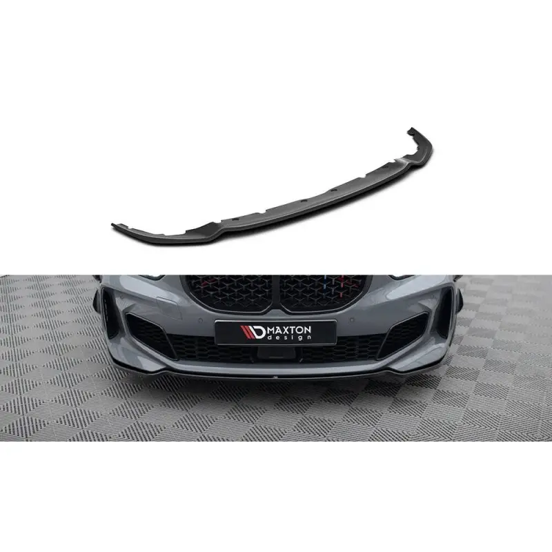 Meilleur Choix LAME DU PARE-CHOCS AVANT V.6 BMW 1 F40 M-PACK- M135I - MAXTON DESIGN - FINITION NOIR BRILLANT