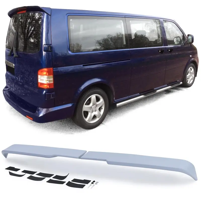Paiement Sécurisé SPOILER DE COFFRE VW TRANSPORTER T5 (03-15) POUR DOUBLE PORTE - PLASTIQUE ABS - A PEINDRE