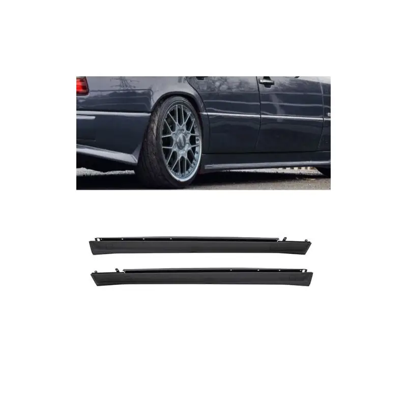 SET DE DEUX BAS DE CAISSES LOOK AMG 2.0 POUR MERCEDES W124 (85-93) - ABS Petit Prix
