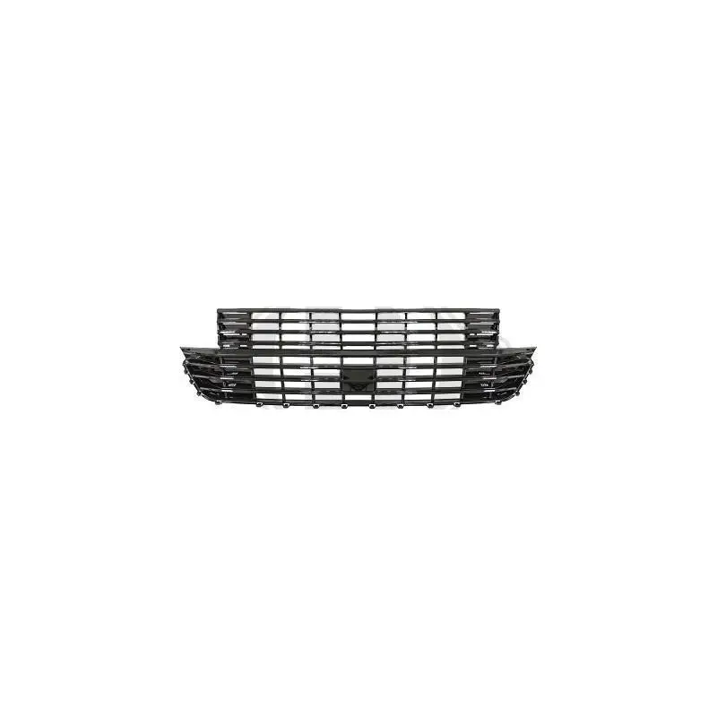 Remise CALANDRE SANS SIGLE VW T6 FACELIFT CARAVELLE MULTIVAN (19-22) - NOIR BRILLANT