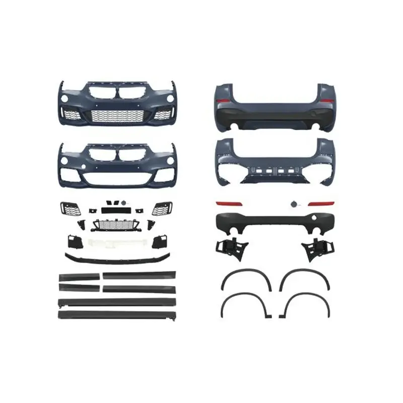KIT COMPLET LOOK PACK M POUR BMW X1 F48 (15-19) PARE CHOC AVANT - ARRIÈRE - BAS DE CAISSE - BAS DE PORTES - GAUCHE - DROIT Seulement Aujourd’hui