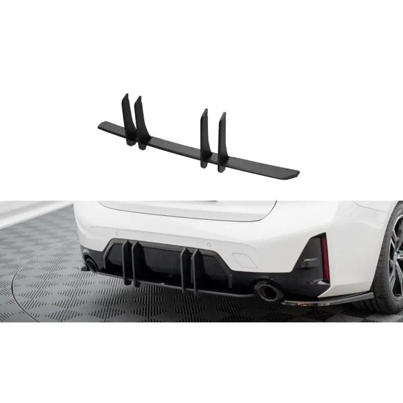Pas Cher STREET PRO REAR DIFFUSER POUR BMW 3 M-PACK G20 - G21 FACELIFT - MAXTON DESIGN