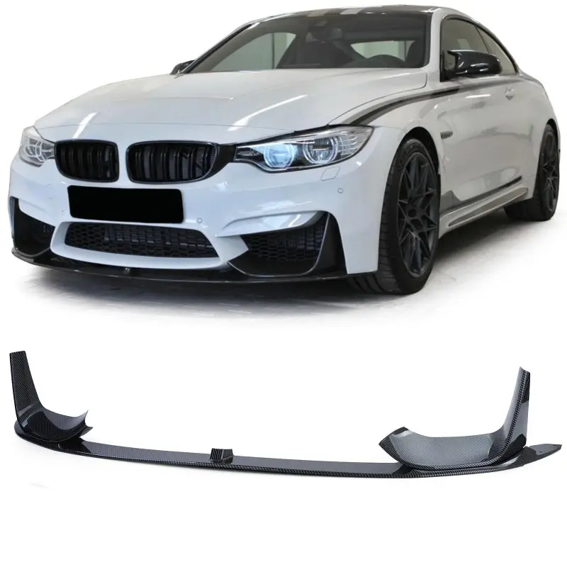 Authentique LAME DE PARE-CHOCS AVANT M-PERFORMANCE LOOK CARBON POUR BMW M3 F80 + M4 F82 F83