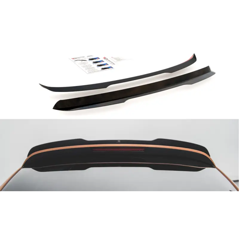 SPOILER CAP AUDI Q7 S-LINE MK.1 - MAXTON DESIGN - FINITION NOIR BRILLANT Acheter En Ligne