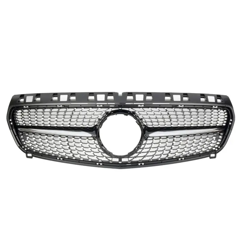 Achetez Aujourd’hui CALANDRE LOOK DIAMANT POUR MERCEDES CLASSE A W176 (12-15) - NOIR + CHROME