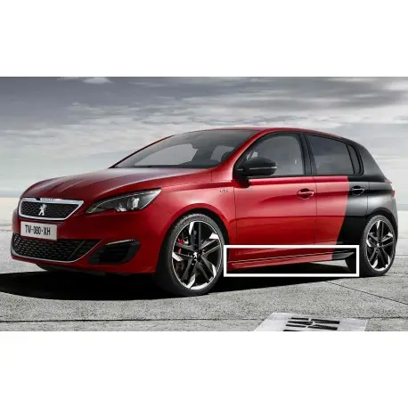 Livraison Express SET DE DEUX BAS DE CAISSES GT-LINE - GT POUR PEUGEOT 308 (13-21) - A PEINDRE - AUSSI POUR BREAK 308 SW