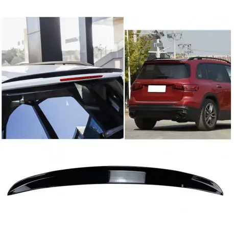 Haute Qualité SPOILER DE TOIT LOOK AMG POUR MERCEDES GLB X247 (19-22) - NOIR BRILLANT - LOOK 45 AMG