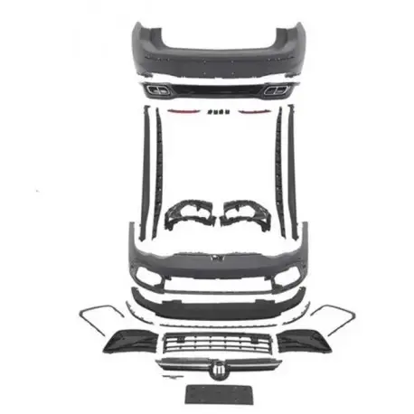 Commander Vite KIT R-LINE COMPLET - PARE CHOC AVANT + PARE CHOC ARRIÈRE + BAS DE CAISSE VW GOLF 8 (20-22) - LOOK R-LINE