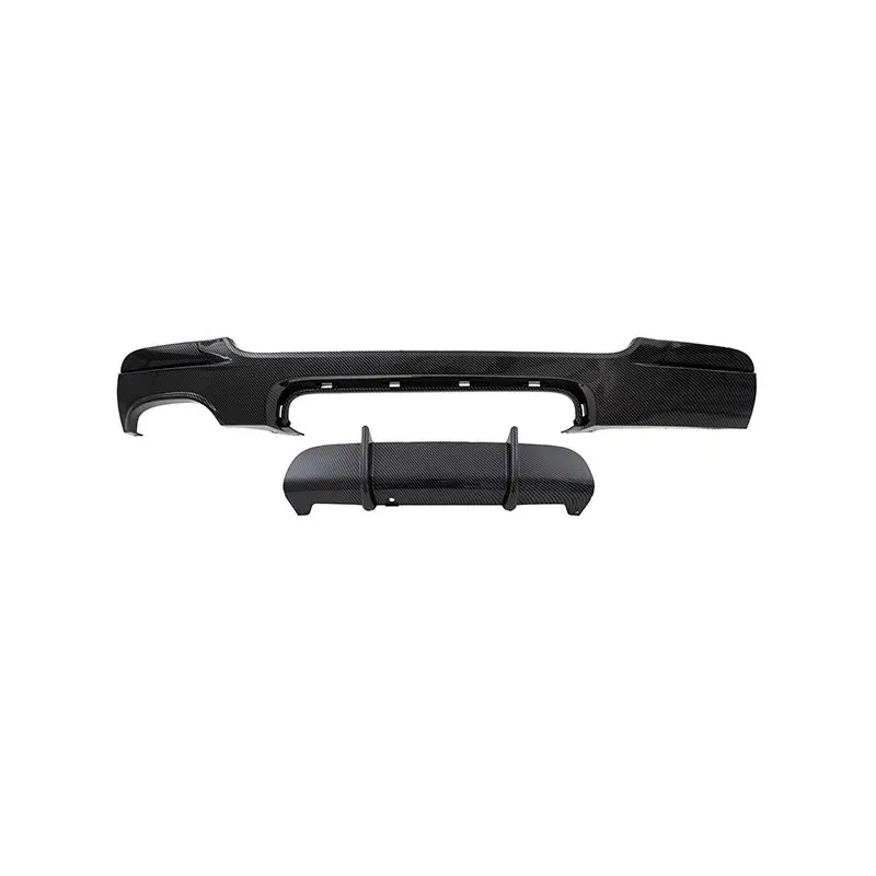 Usine Directe DIFFUSEUR ARRIERE LOOK PERFORMANCE GAUCHE BMW SERIE 3 E92 - E93 PACK M (06-14) - COUPE - CABRIO - LOOK CARBONE