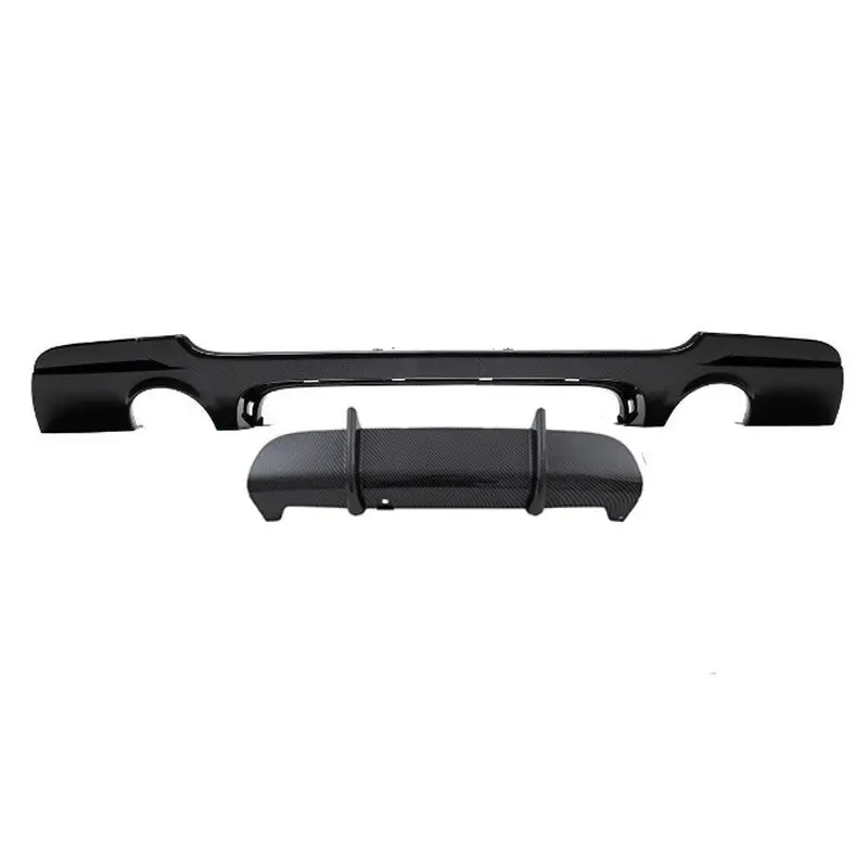 Usine Directe DIFFUSEUR ARRIERE PERFORMANCE GAUCHE - DROIT LOOK 335 BMW SERIE 3 E92 - E93 PACK M (06-14) COUPE - CABRIO - LOOK CARBONE