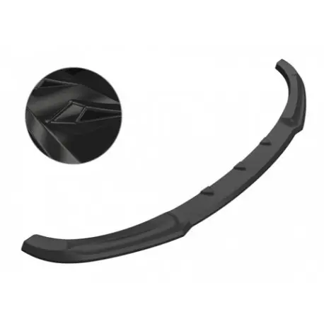 LAME DE PARE-CHOCS AVANT NOIR BRILLANT POUR BMW SERIE 1 F20 F21 LCI (15-19) - UNIQUEMENT PARE-CHOCS STANDARD Offre Du Jour