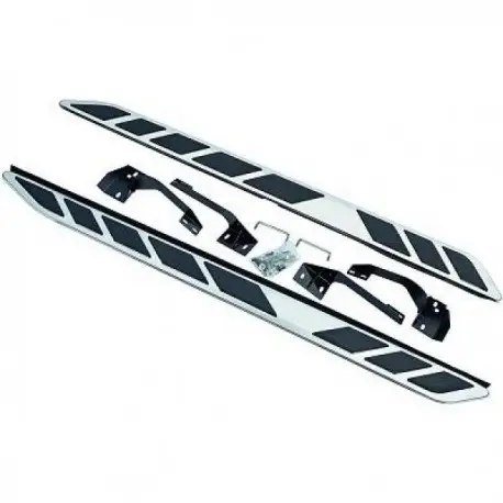 Acheter Direct SET DE DEUX MARCHE-PIEDS - BAS DE CAISSES MODELE 2 POUR RANGE ROVER EVOQUE (10-18) POUR MODELE DYNAMIC - COMPLET