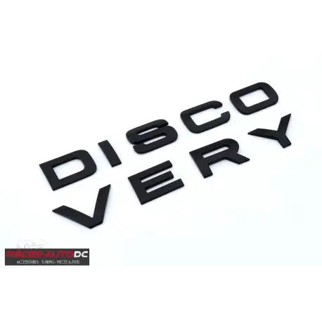 Usine Directe BUCHSTABEN "DISCOVERY" SCHWARZ FÜR LAND ROVER DISCOVERY SPORT L550