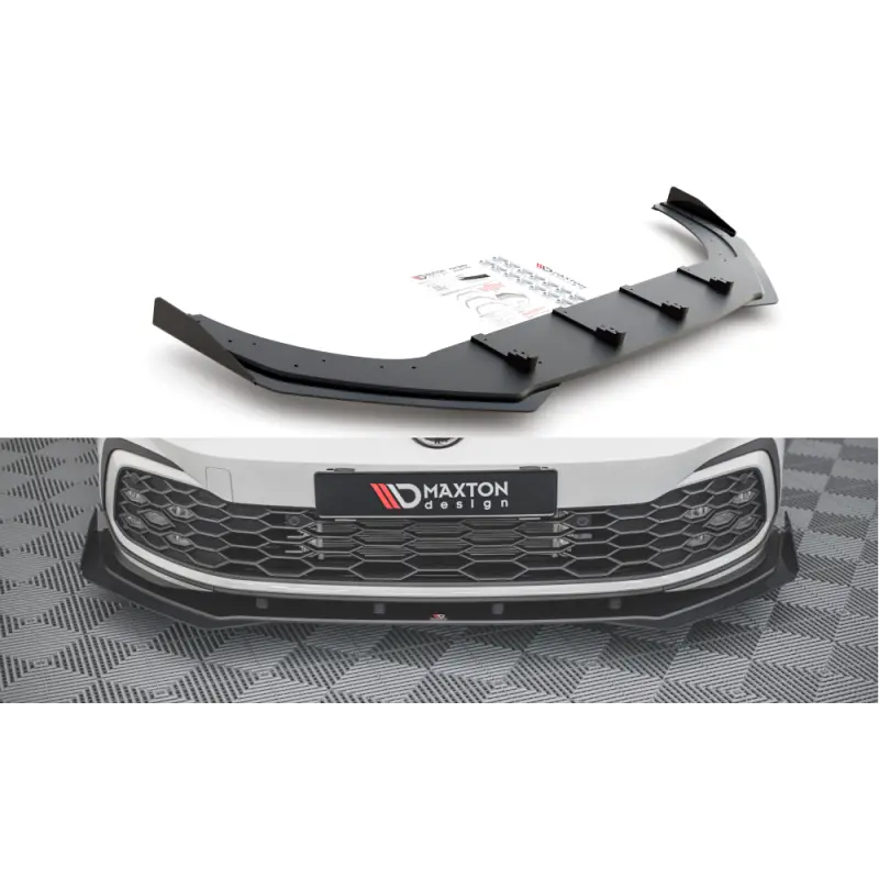 Commander Maintenant LAME DU PARE-CHOCS AVANT STREET PRO VOLKSWAGEN GOLF 8 GTI / R-LINE - MAXTON DESIGN