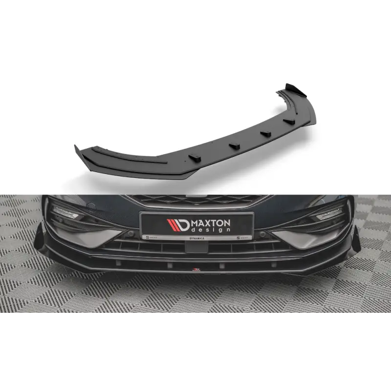 LAME DU PARE-CHOCS AVANT STREET PRO SEAT LEON FR MK4 - MAXTON DESIGN Vente Flash