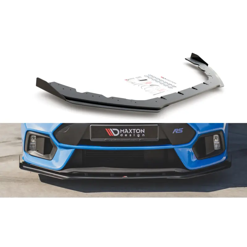 LAME DU PARE-CHOCS AVANT STREET PRO FORD FOCUS RS MK3 - MAXTON DESIGN Nouveauté