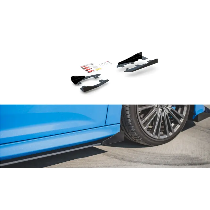 SIDE FLAPS FORD FOCUS RS MK3 - MAXTON DESIGN Satisfait Ou Remboursé