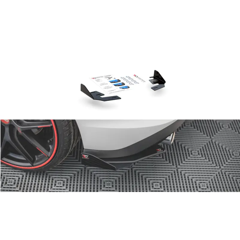Nouvel Arrivage REAR SIDE FLAPS VOLKSWAGEN GOLF 8 GTI - MAXTON DESIGN