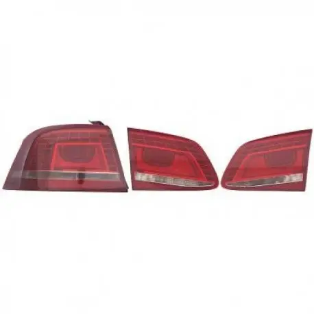 Commande En Gros SET DE 4 FEUX ARRIERE LED VW PASSAT 3C B7 BERLINE (10-14) - ROUGE/FUME