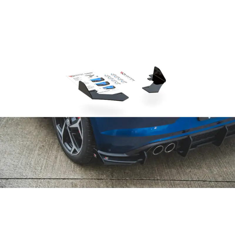REAR SIDE FLAPS VOLKSWAGEN POLO GTI MK6 - MAXTON DESIGN Prix Bas