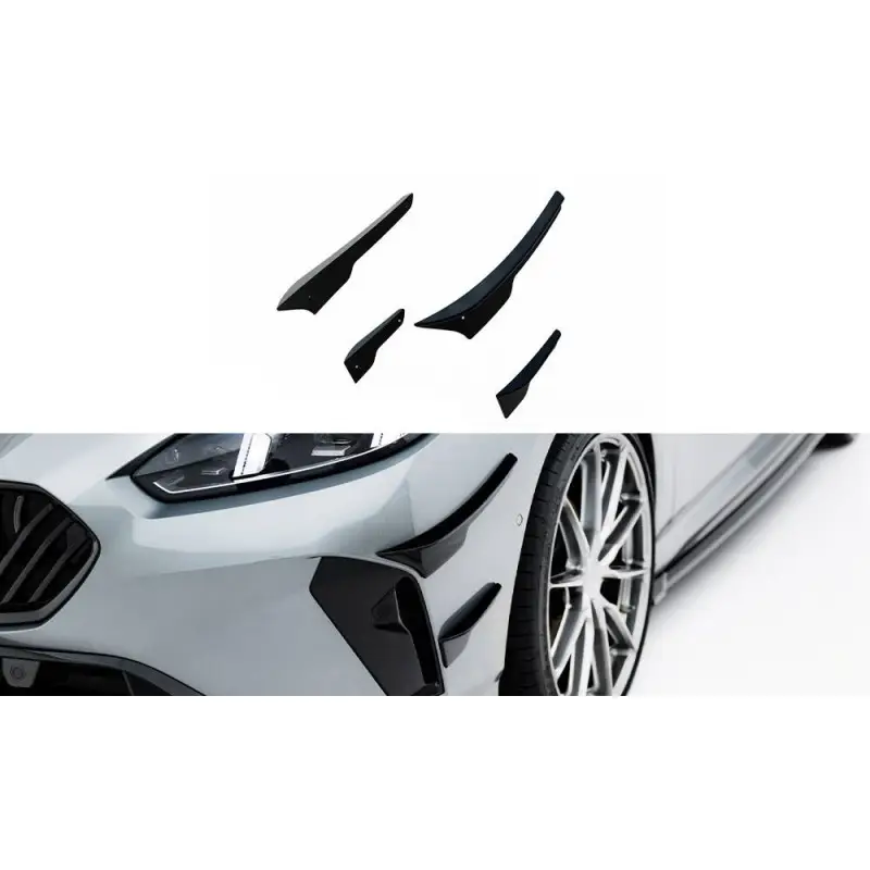 AILES DE PARE-CHOCS AVANT (CANARDS) BMW M135I F70 - MAXTONDESIGN - FINITION DOIT ETRE PEINT Bon Marché