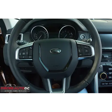 HOUSSE DE VOLANT NOIR BRILLANT POUR LAND ROVER DISCOVERY SPORT (L550) Achetez Aujourd’hui