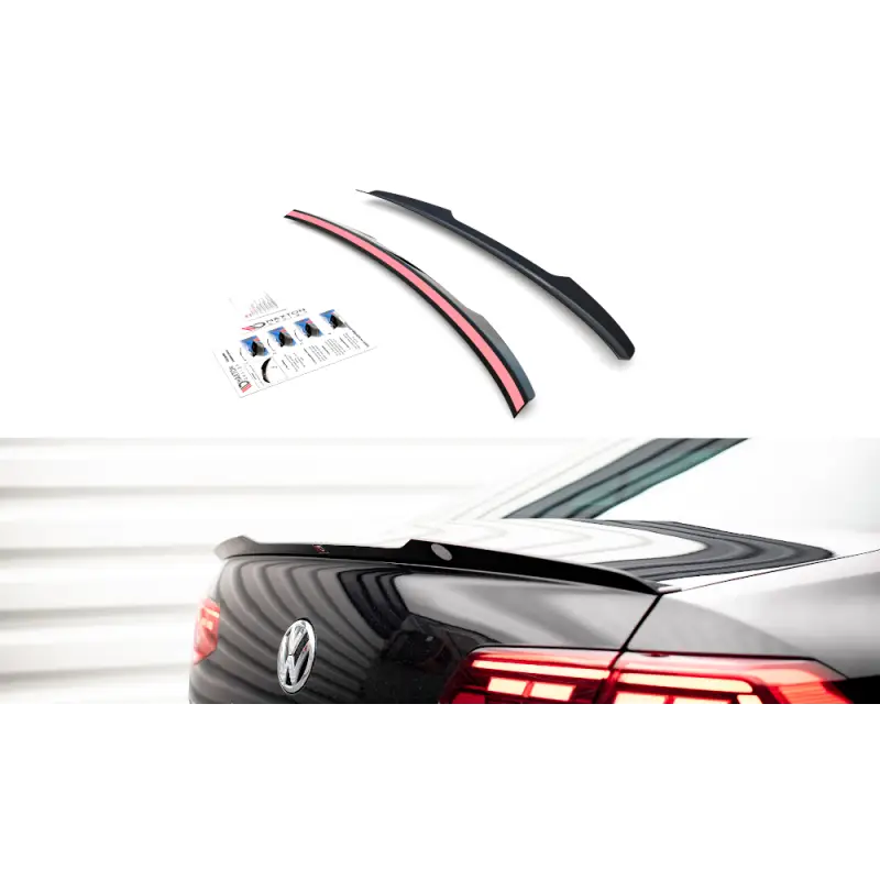 Prix Bas SPOILER CAP VOLKSWAGEN PASSAT SEDAN B8 FACELIFT - MAXTON DESIGN - FINITION NOIR BRILLANT