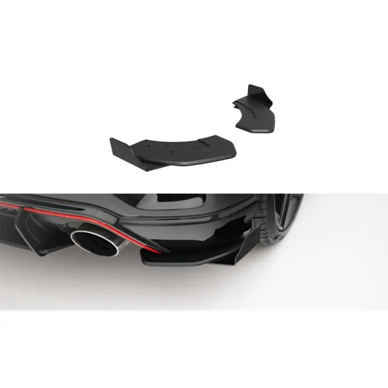 STREET PRO LAME DU PARE CHOCS ARRIERE + FLAPS HYUNDAI VELOSTER N MK2 - MAXTONDESIGN Achetez Aujourd’hui