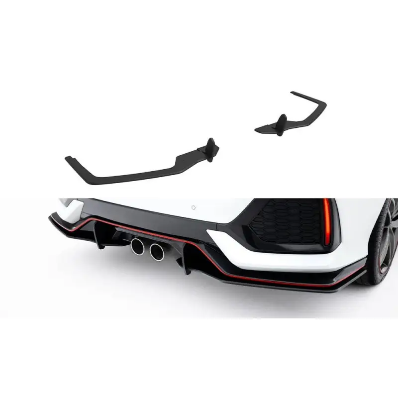 STREET PRO LAME DU PARE CHOCS ARRIERE V.2 HONDA CIVIC SPORT MK 10 FACELIFT - MAXTONDESIGN Achat Immédiat