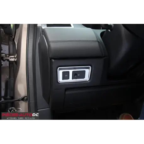 INTERRUPTEUR DE HAYON COUVERCLE DE CADRE CHROMÉ POUR RANGE ROVER EVOQUE Retour Gratuit