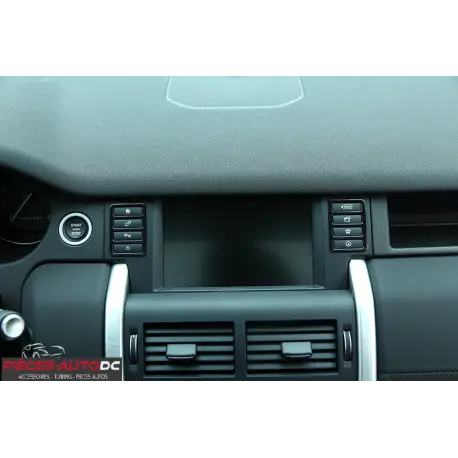 Promotion POUR DISCOVERY SPORT GLOSS BLACK GARNITURE DES BOUTONS DE LA CONSOLE CENTRALE