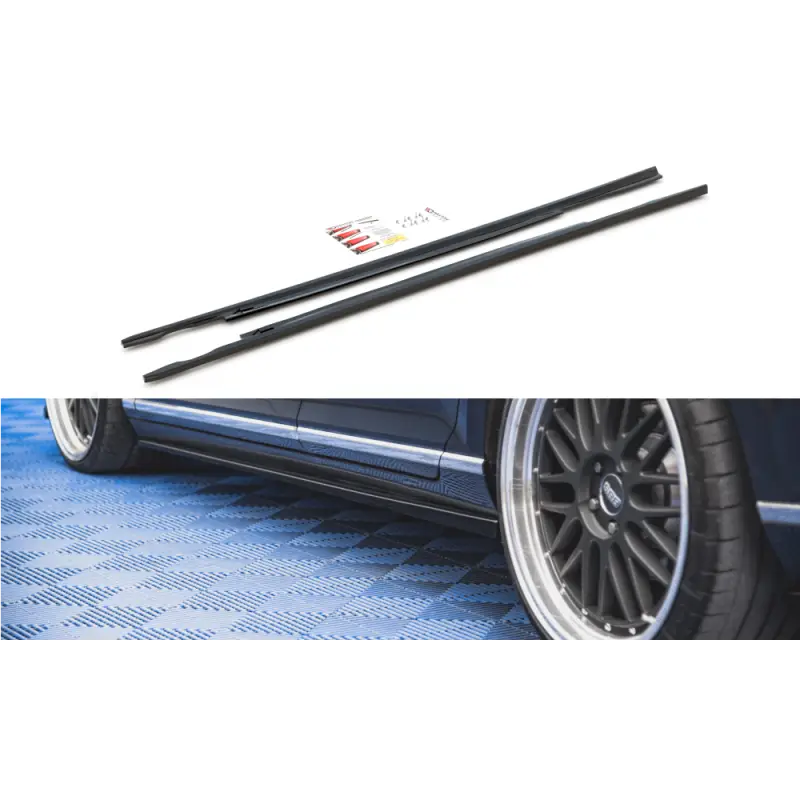 Seulement Aujourd’hui RAJOUTS DES BAS DE CAISSE VOLKSWAGEN PASSAT B8 - MAXTON DESIGN - FINITION NOIR BRILLANT
