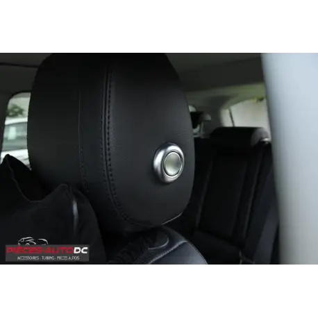 LE CADRE CHROMÉ COUVRE LE RÉGLAGE DE L'APPUI-TÊTE POUR LA LAND ROVER DISCOVERY 5 & SPORT Marque