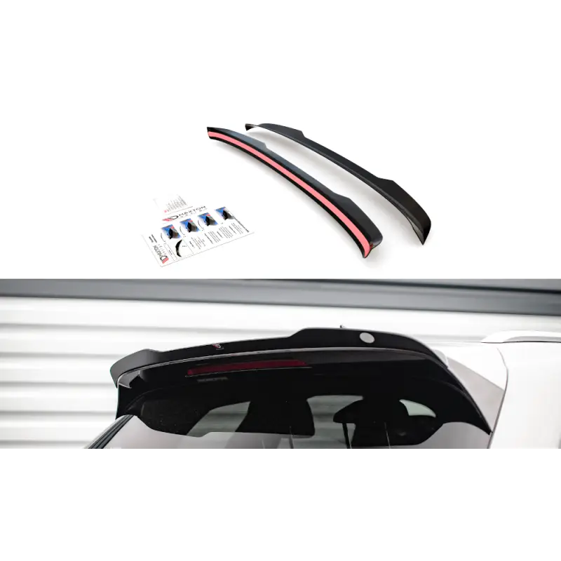 SPOILER CAP VOLKSWAGEN TOUAREG R-LINE MK3 - MAXTON DESIGN - FINITION NOIR BRILLANT Prix Choc