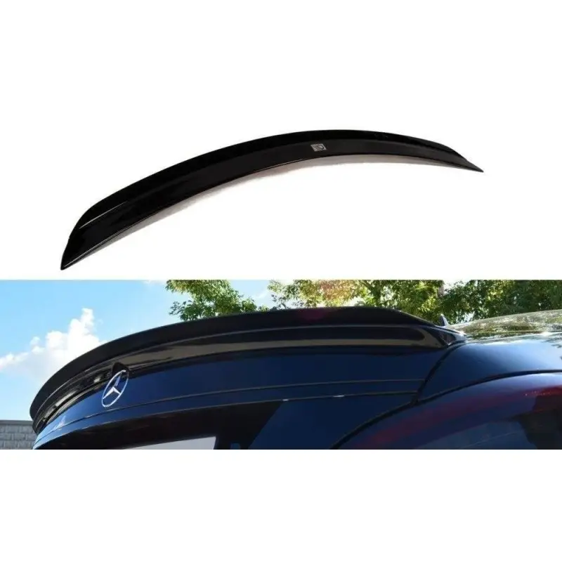 SPOILER CAP MERCEDES CLS C218 AMG LINE - MAXTON DESIGN - FINITION NOIR BRILLANT Top Vente