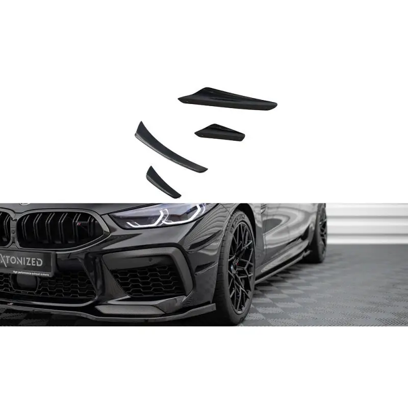 Solde AILES DE PARE-CHOCS AVANT (CANARDS) BMW M8 GRAN COUPE F93 - MAXTON DESIGN
