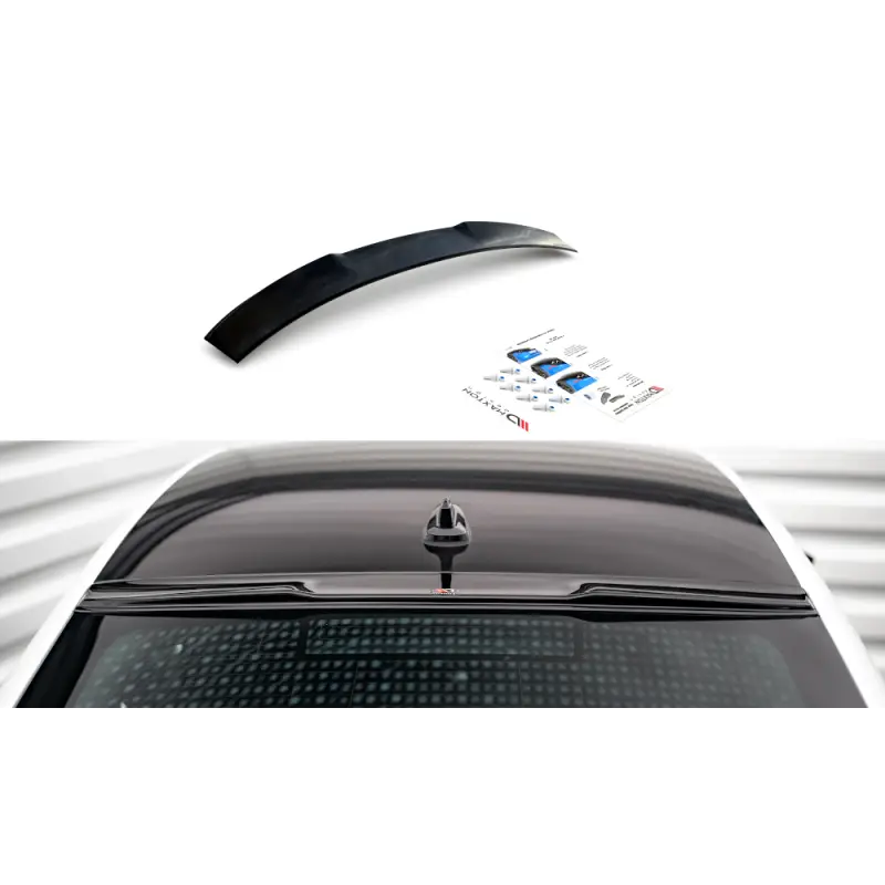 Remise LE PROLONGEMENT DE LA LUNETTE ARRIÈRE SKODA OCTAVIA LIFTBACK MK4 - MAXTON DESIGN - FINITION NOIR BRILLANT