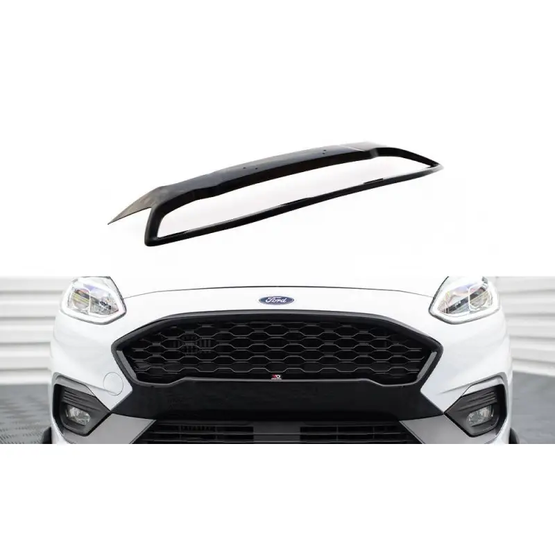 AVANT GRILL FORD FIESTA ST MK8 - MAXTON DESIGN - FINITION NOIR BRILLANT Usine Directe