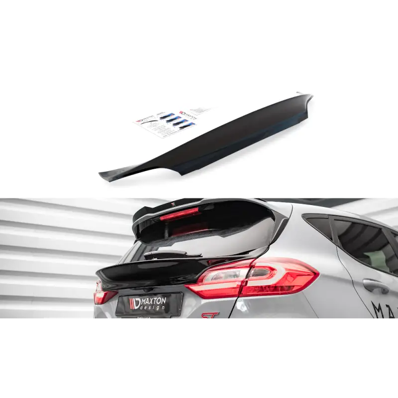 LE PROLONGEMENT DE LA LUNETTE ARRIÈRE FORD FIESTA STANDARD/ ST-LINE/ ST - MAXTON DESIGN - FINITION NOIR BRILLANT Jusqu’à Épuisement Des Stocks