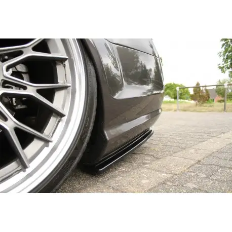 Meilleure Vente LAME DU PARE-CHOCS ARRIERE MERCEDES CL 500 C216 AMGLINE - MAXTON DESIGN - FINITION NOIR BRILLANT