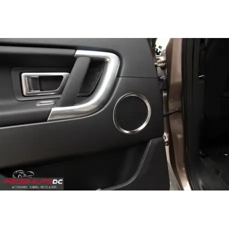 CADRE DE COUVERTURE DE HAUT-PARLEUR CHROMÉ POUR LAND ROVER DISCOVERY SPORT (L550) Dernière Chance