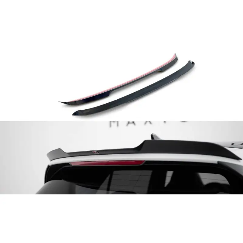 Acheter En Ligne SPOILER CAP V.2 VOLKSWAGEN GOLF 8 GTI / GTE / GTD / R-Line / R Mk8 - MAXTON DESIGN - FINITION NOIR BRILLANT