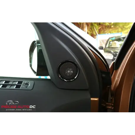 CADRE DE HAUT-PARLEUR PORTES D'ENTRÉE BRILLANTES POUR LAND ROVER DISCOVERY SPORT Authentique
