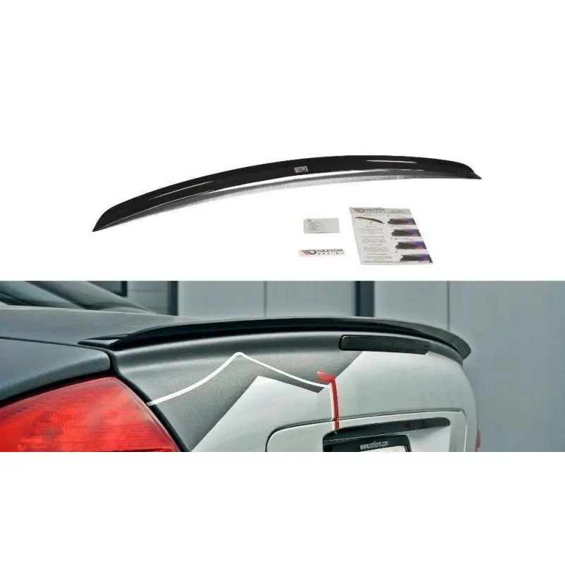 SPOILER CAP MERCEDES CL-CLASS C215 - MAXTON DESIGN - FINITION NOIR BRILLANT Petit Prix