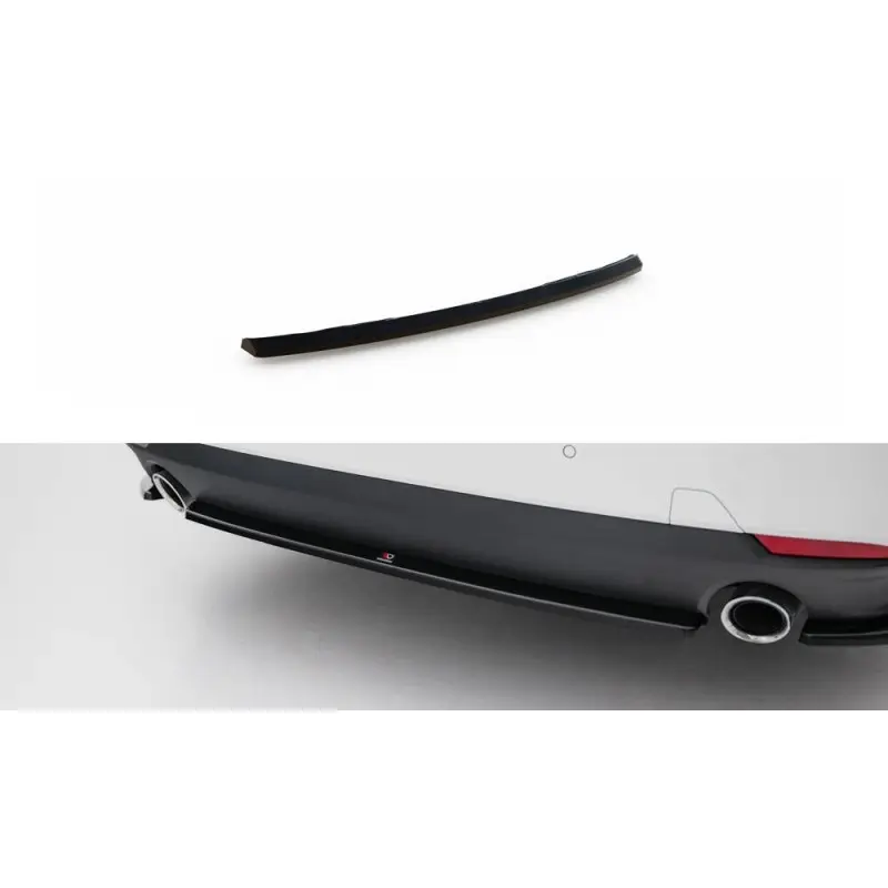 Acheter Direct CENTRAL ARRIERE SPLITTER BMW 4 COUPE / CABRIO G22 / G23 - MAXTONDESIGN - FINITION NOIR BRILLANT
